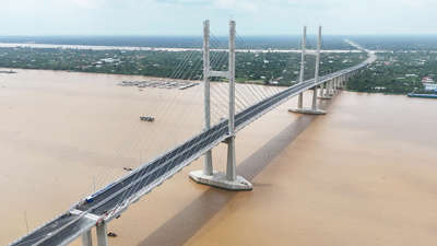 Ngày 19/8 khánh thành, khai thác cầu Rạch Miễu 2 và 1 phần tuyến Vành đai 3 TP. Hồ Chí Minh
