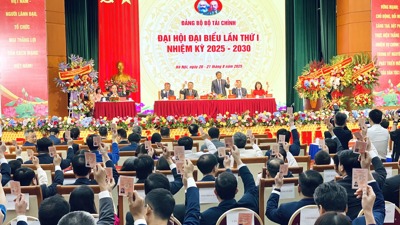 Thông qua Nghị quyết Đại hội đại biểu Đảng bộ Bộ Tài chính lần thứ I