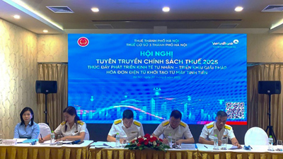 Hà Nội đẩy mạnh phổ biến chính sách thuế cho cá nhân, hộ kinh doanh