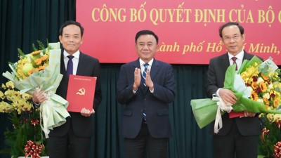 Ông Trần Lưu Quang làm Bí thư Thành uỷ TP. Hồ Chí Minh