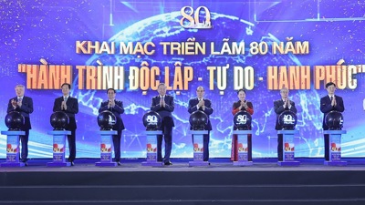 Khai mạc trọng thể Triển lãm thành tựu đất nước “80 năm hành trình Độc lập - Tự do - Hạnh phúc”