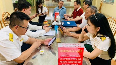 Thuế cơ sở 25 Hà Nội tăng cường quản lý thuế hộ kinh doanh