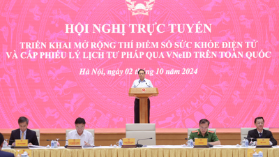 Mở rộng thí điểm sổ sức khỏe điện tử và cấp phiếu lý lịch tư pháp qua VneID trên toàn quốc