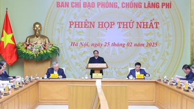 Thủ tướng chủ trì phiên họp thứ nhất Ban Chỉ đạo phòng, chống lãng phí