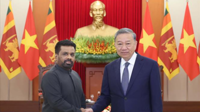Tổng Bí thư Tô Lâm tiếp Tổng thống Sri Lanka