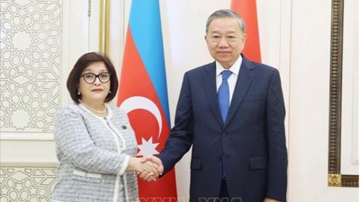 bongdaso vn hội kiến Chủ tịch Quốc hội Azerbaijan