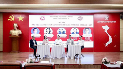 Đào tạo sau Đại học ngành Kinh tế quốc tế trong bối cảnh mới: Nhiều cơ hội và thách thức