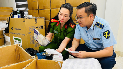 Hà Nội: Triệt phá nhóm sản xuất 100 tấn thuốc và thực phẩm chức năng giả