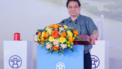 Thủ tướng Chính phủ phát lệnh khởi công cầu Tứ Liên (Hà Nội)