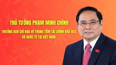 Thủ tướng Phạm Minh Chính làm Trưởng Ban Chỉ đạo về Trung tâm tài chính khu vực và quốc tế tại Việt Nam