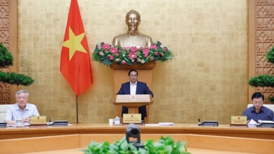 Thủ tướng chủ trì phiên họp chuyên đề pháp luật với nhiều nội dung trọng tâm