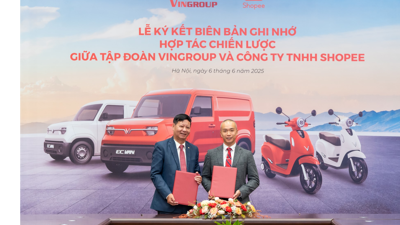 Vingroup và Shopee hợp tác phát triển trong thương mại điện tử