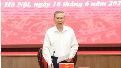 Tổng Bí thư Tô Lâm làm việc với Ban Thường vụ Thành ủy Hà Nội