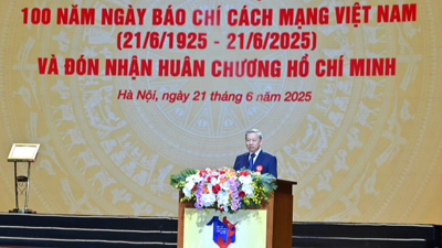 Báo chí phải trở thành lực lượng kiến tạo niềm tin, cổ vũ khát vọng phát triển