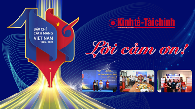 Lời cảm ơn của Tạp chí Kinh tế - Tài chính nhân dịp kỷ niệm 100 năm Ngày Báo chí Cách mạng Việt Nam 