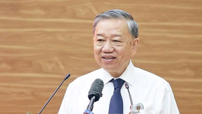 Tổng Bí thư Tô Lâm làm việc với Đảng uỷ Mặt trận Tổ quốc, các đoàn thể Trung ương