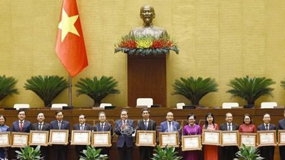 Tổng Bí thư Tô Lâm dự Lễ trao Bằng khen của Ủy ban Thường vụ Quốc hội