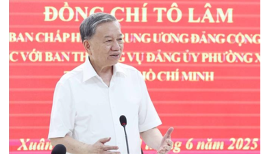 Tổng Bí thư Tô Lâm khảo sát thực tế mô hình tổ chức chính quyền địa phương 2 cấp tại TP. Hồ Chí Minh