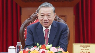 Tổng Bí thư Tô Lâm và Tổng thống Hoa Kỳ Donald Trump điện đàm