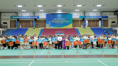 Rộn ràng không khí thể thao chào mừng 80 năm ngành Tài chính