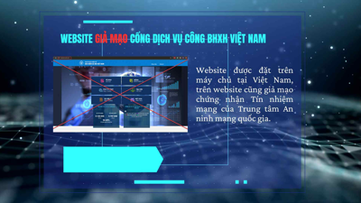 VIDEO: Cảnh báo Website giả mạo Cổng dịch vụ công Bảo hiểm xã hội Việt Nam