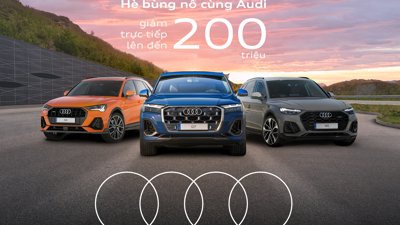Audi Việt Nam ưu đãi giảm giá lên tới 200 triệu đồng cho tất cả các mẫu xe 
