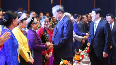 Tổng Bí thư Tô Lâm: Chăm lo, thực hiện chính sách ưu đãi người có công là bổn phận, nhiệm vụ thường xuyên, lâu dài