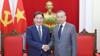 Tổng Bí thư Tô Lâm tiếp Đặc phái viên của Tổng thống Hàn Quốc