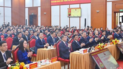 Tổng Bí thư Tô Lâm dự Đại hội đại biểu Đảng bộ Văn phòng Trung ương Đảng nhiệm kỳ 2025 - 2030