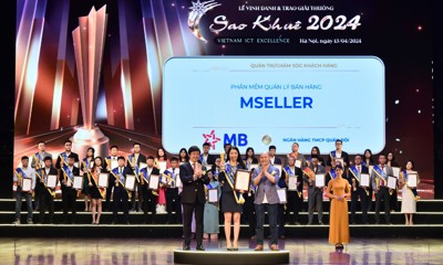 MB được vinh danh tại Giải thưởng Sao Khuê 2024