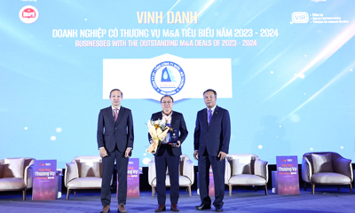 Biwase được vinh danh "Doanh nghiệp có thương vụ M&A tiêu biểu năm 2023 - 2024"