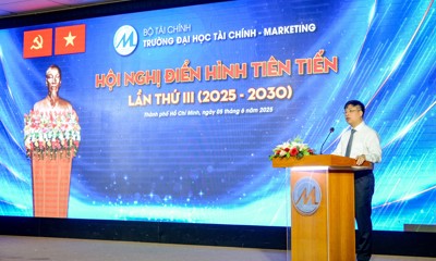 Trường Đại học Tài chính - Marketing tổ chức Hội nghị điển hình tiên tiến lần thứ III (2025 - 2030)