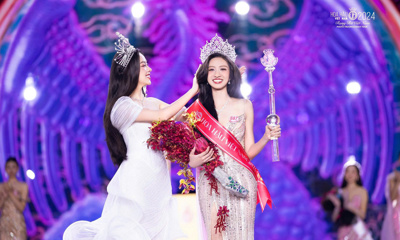 Miss UFM Hà Trúc Linh trở thành tân Hoa hậu bongdaso net 2024 