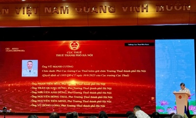 Công bố danh sách lãnh đạo 34 Thuế tỉnh, thành phố theo mô hình chính quyền mới