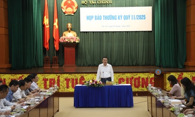 VIDEO: Bộ Tài chính tổ chức họp báo chuyên đề quý II/2025