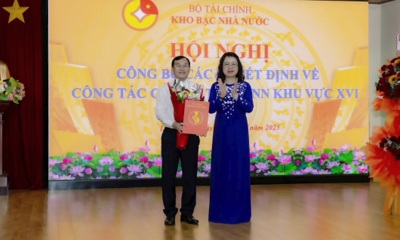 Kiện toàn tổ chức, nhân sự Kho bạc Nhà nước khu vực XVI