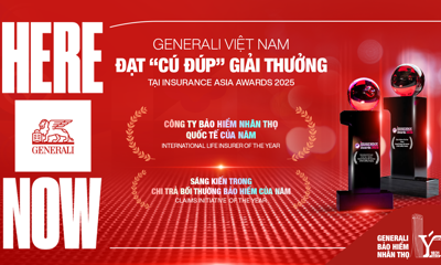 Generali Việt Nam ghi dấu ấn với cú đúp giải thưởng tại insurance asia awards 2025
