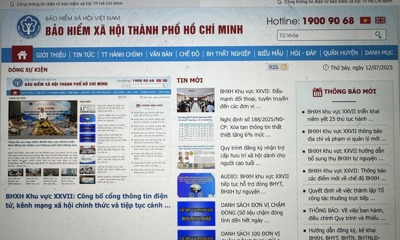 BHXH khu vực XXVII công bố hệ thống cổng thông tin điện tử chính thức