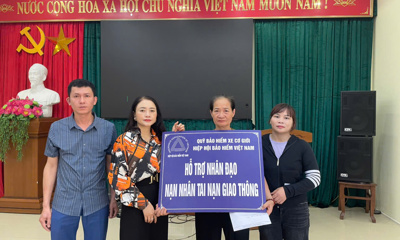 Hỗ trợ nhân đạo nạn nhân tử vong do tai nạn giao thông tại tỉnh Hưng Yên