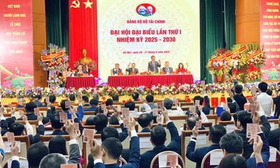 Thông qua Nghị quyết Đại hội đại biểu Đảng bộ Bộ Tài chính lần thứ I