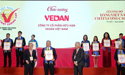 Vedan Việt Nam 19 năm được bình chọn “Hàng Việt Nam chất lượng cao” 