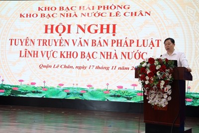 Kho bạc Nhà nước Hải Phòng: Tăng cường công tác tuyên truyền văn bản pháp luật