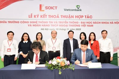​​​​​​​Vietcombank ký hợp tác với Đại học Bách khoa Hà Nội