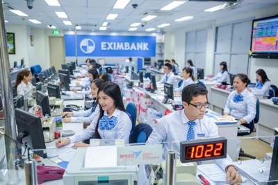 Quý III/2022, Eximbank ghi nhận tăng trưởng gấp hơn 2 lần so với cùng kỳ