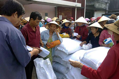 Xuất hơn 624 tấn gạo từ nguồn dự trữ quốc gia hỗ trợ tỉnh Bắc Kạn 