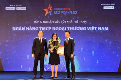 Vietcombank - Nơi làm việc tốt nhất Việt Nam năm 2022