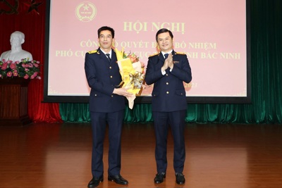 Ông Nguyễn Văn Vĩnh được bổ nhiệm giữ chức Phó Cục trưởng Cục Thuế Bắc Ninh
