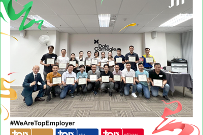 JTI Việt Nam 3 năm liên tiếp đạt danh hiệu Top Employers