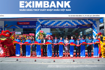 Eximbank Lâm Đồng khai trương trụ sở mới tại Đà Lạt