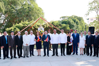 Công viên Hồ Chí Minh: biểu tượng về tình cảm hữu nghị đặc biệt Việt Nam – Cuba